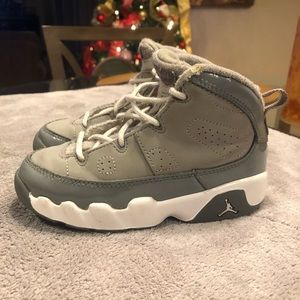Jordan IX retro “Cool Grey” size 9c toddler